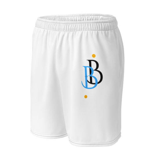 Spelling Type Unisex mesh shorts By Bbless