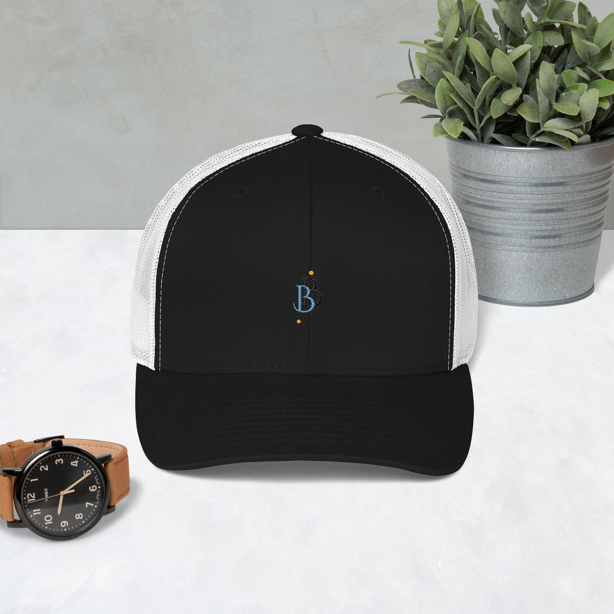 Spelling Type Trucker Cap By B-Bless