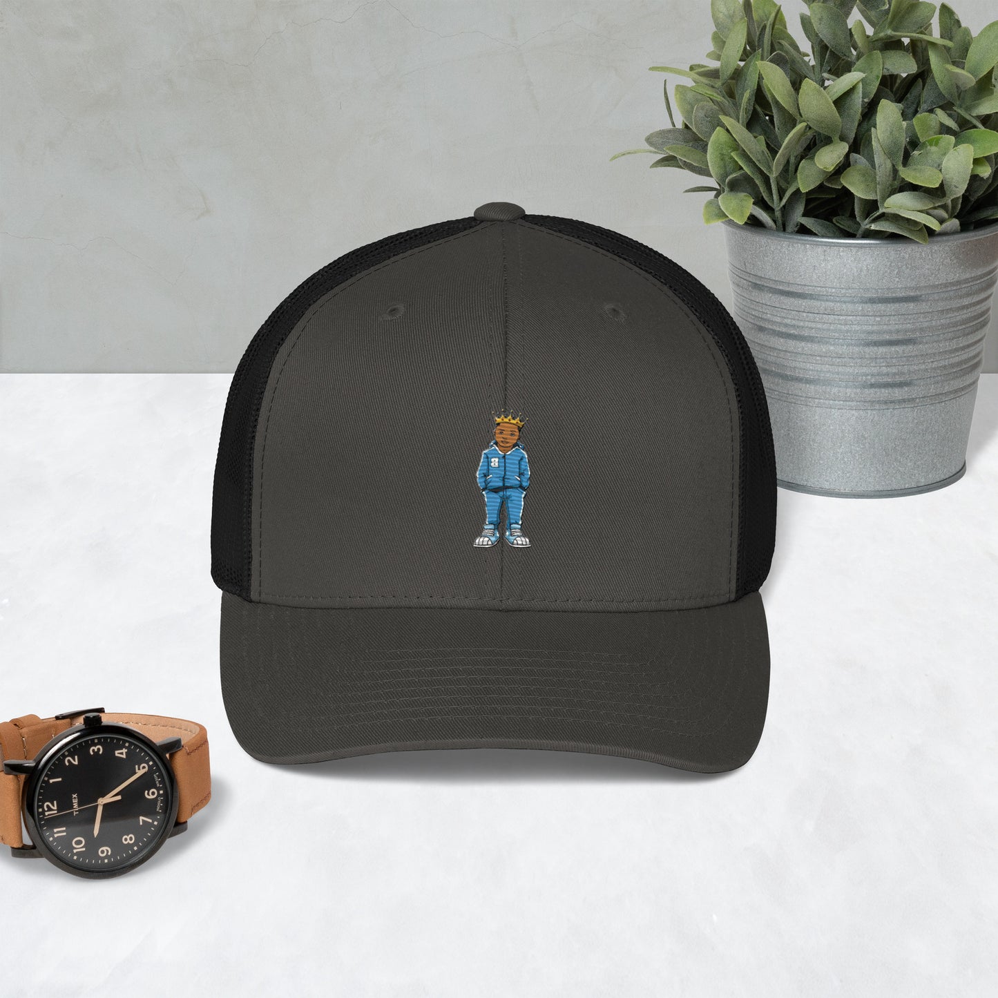Character Type Trucker Cap By Bbless