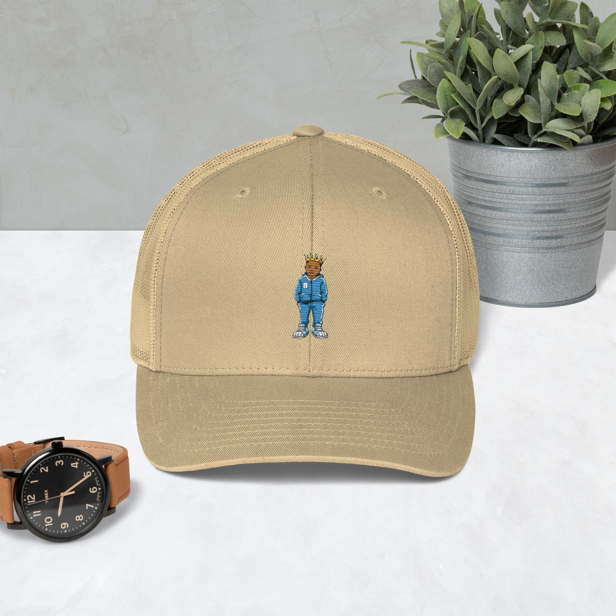 Character Type Trucker Cap By B-Bless