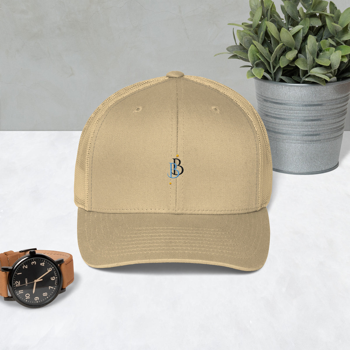 Spelling Type Trucker Cap By B-Bless