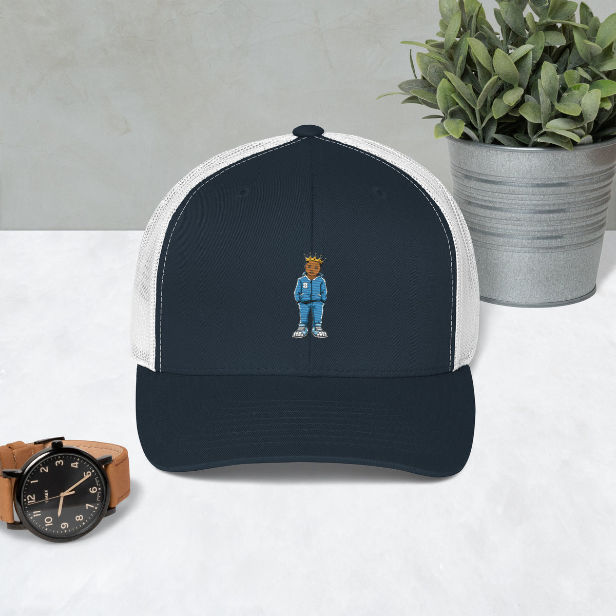 Character Type Trucker Cap By B-Bless