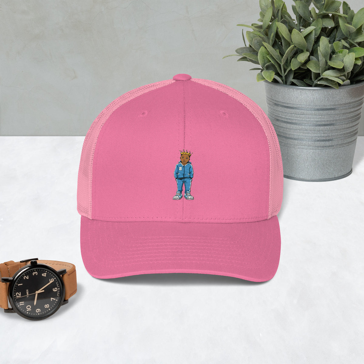 Character Type Trucker Cap By B-Bless