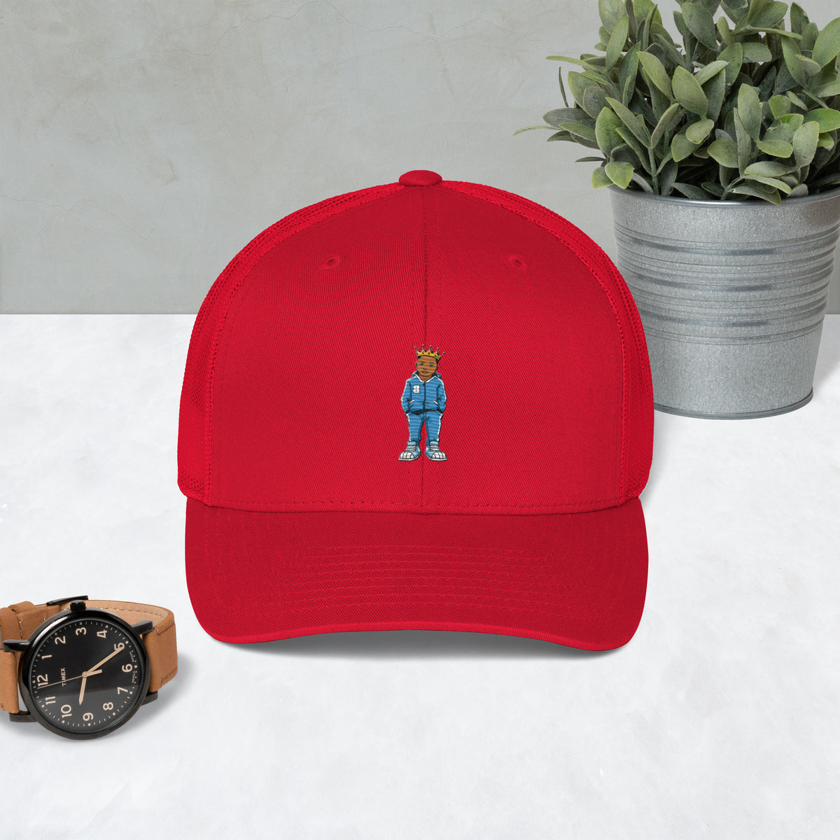 Character Type Trucker Cap By B-Bless
