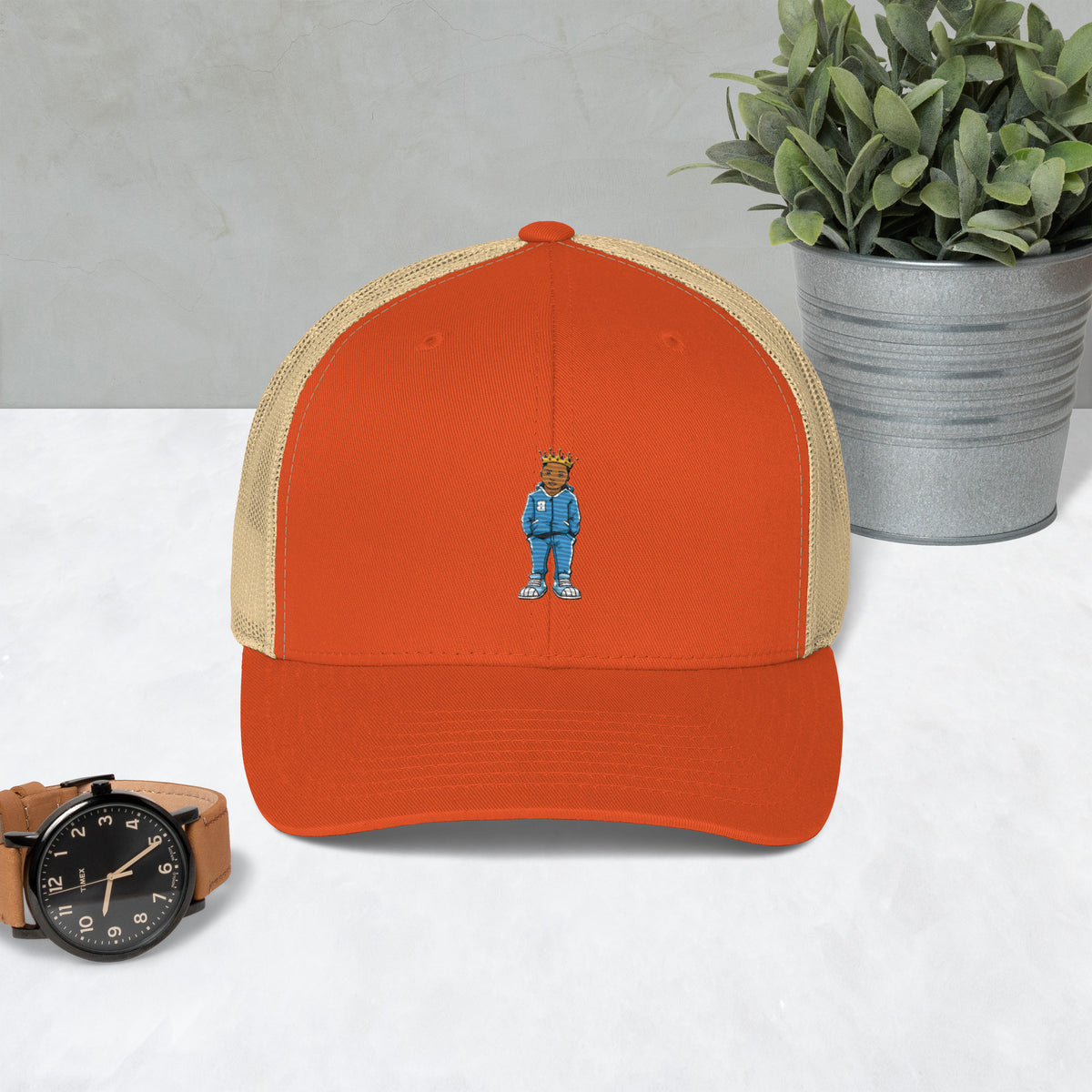 Character Type Trucker Cap By B-Bless