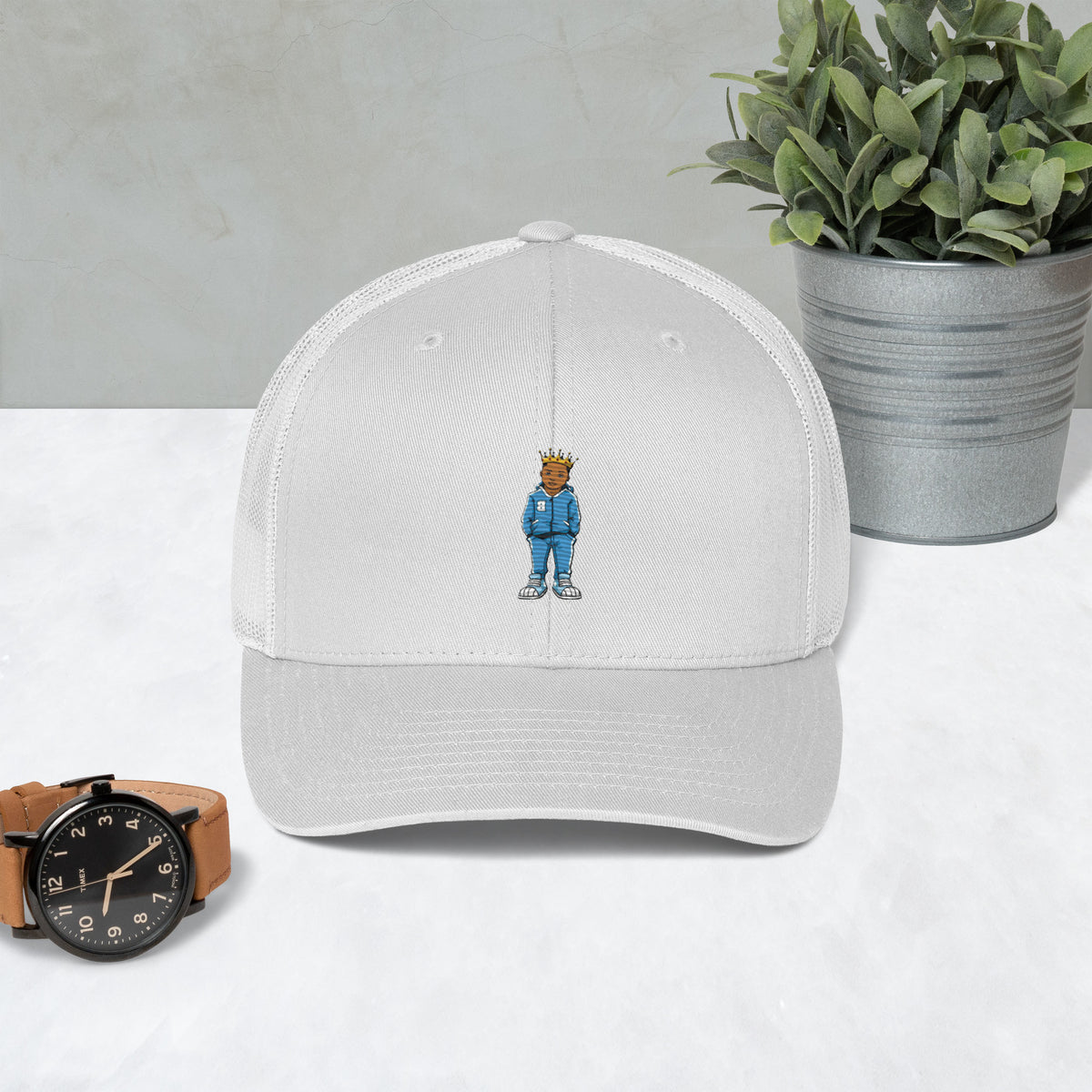 Character Type Trucker Cap By B-Bless