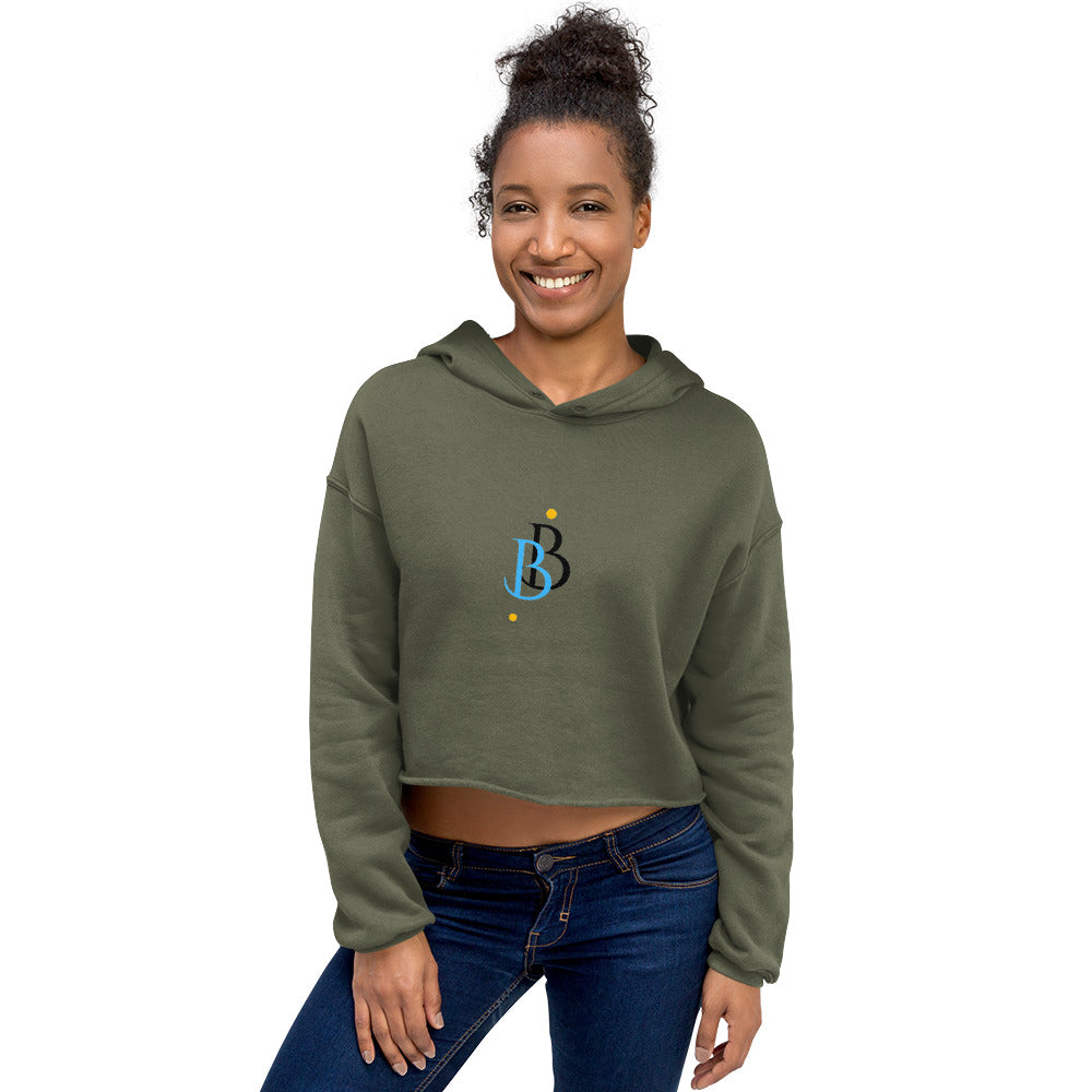 Spelling Type Crop Hoodie By B-Bless